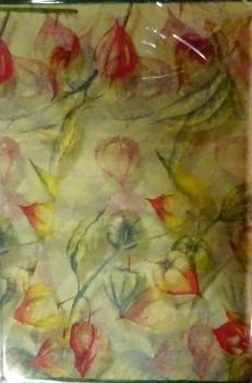 054 Autumn - 3-ply (cream/green/Banana Fibre) - Ihr - Table Runner 33x500cm